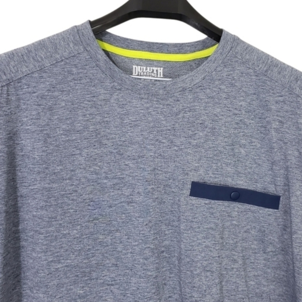 Duluth Trading Co. Gray Short-Sleeve  T-Shirt Size XL